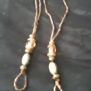 Beaded ankle toe bracelets